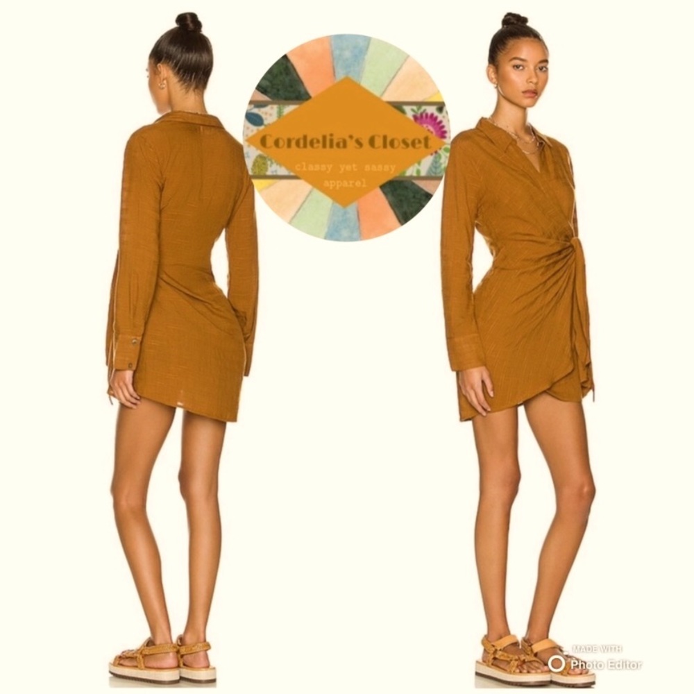 NWT! L*SPACE X REVOLVE Daydream Tunic Dress size Large